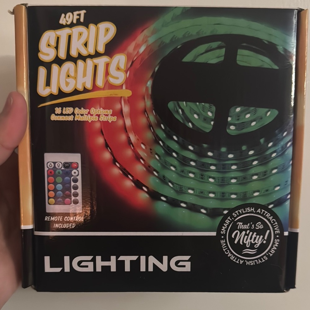 49FT LED Strip Lights with Remote